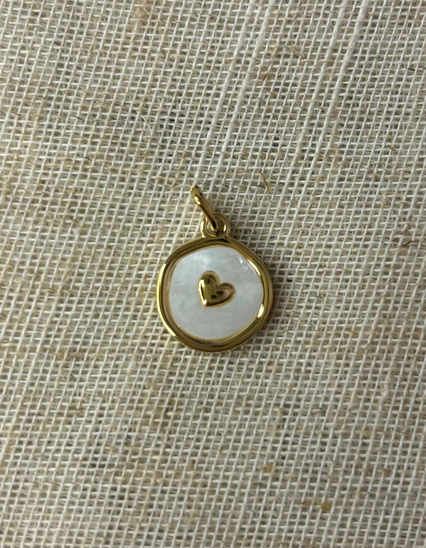 Gouden Stainless Steel Hart Bedel voor Custom Ketting