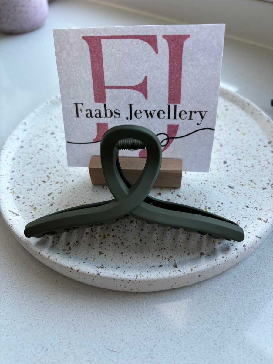 Matt haarclip in kleuren roze, oranje, geel, beige, donkerblauw, taupe en lichtblauw – stijlvolle matte afwerking, stevig en comfortabel voor dagelijks gebruik