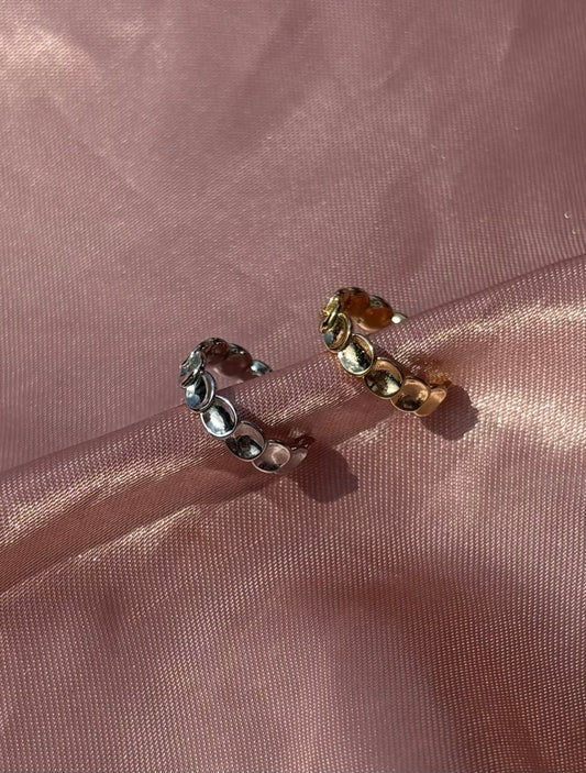 Stainless Steel Zilver en Gouden earcuff pijnloos trendy en comfortabel, waterproof earcuff voor dagelijks gebruik