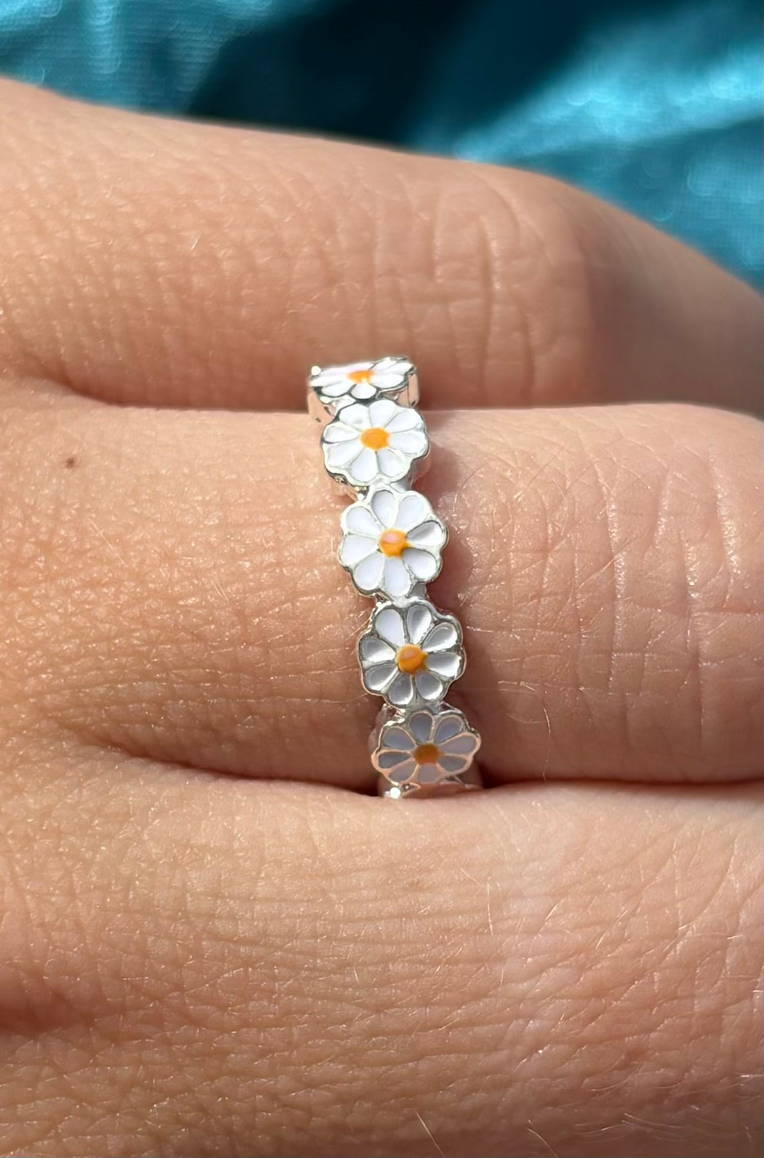 Trendy Ring van stainless steel – Madelief ring voor een perfecte pasvorm, stijlvol en geschikt voor iedereen in het Zilver