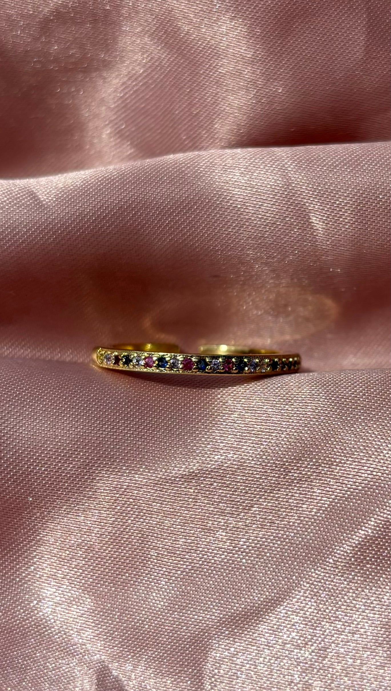 Trendy Ring van stainless steel – verstelbare ring voor een perfecte pasvorm, stijlvol en geschikt voor iedereen in het Goud