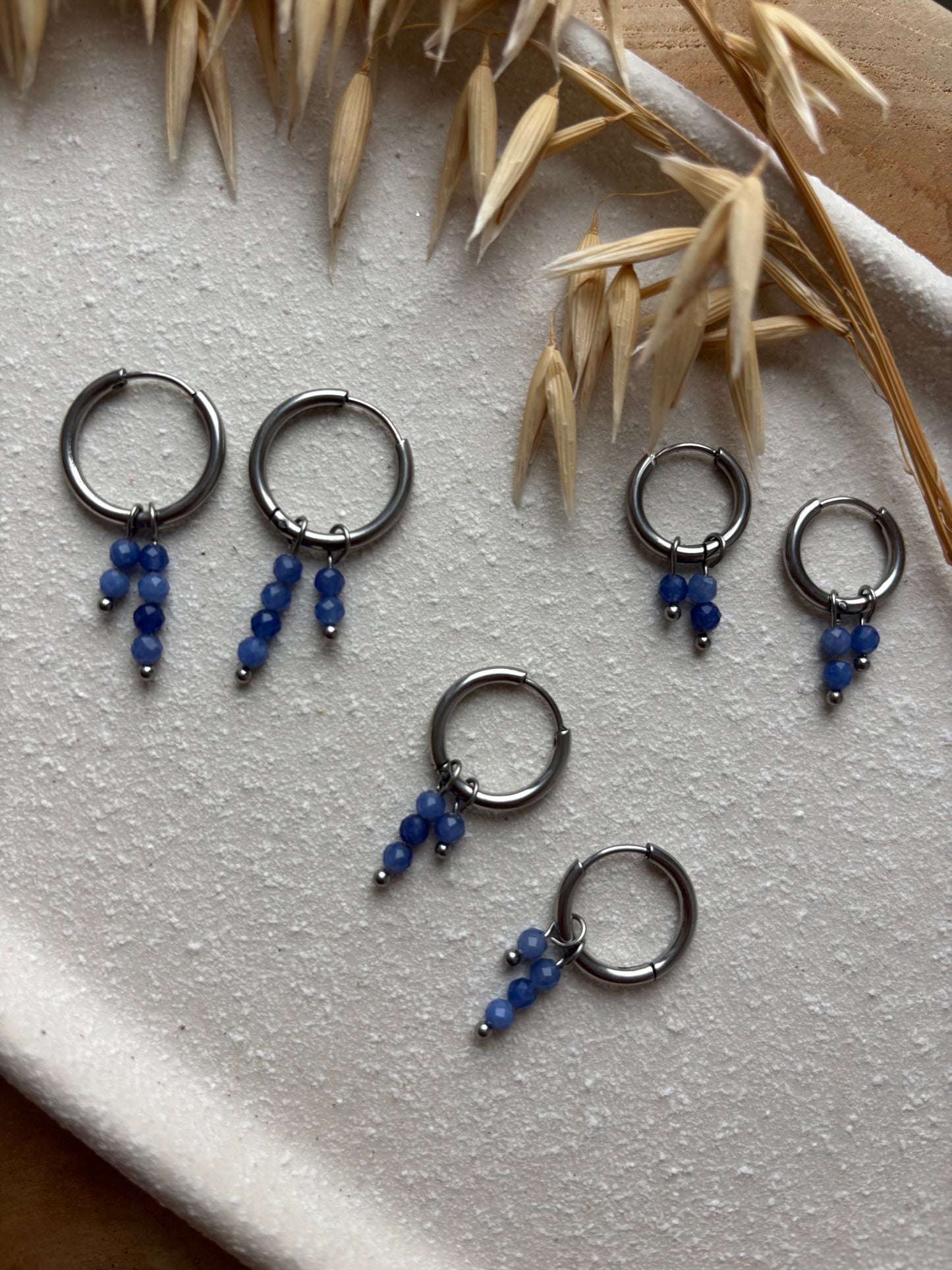 Oorbellen Mae Blauw s