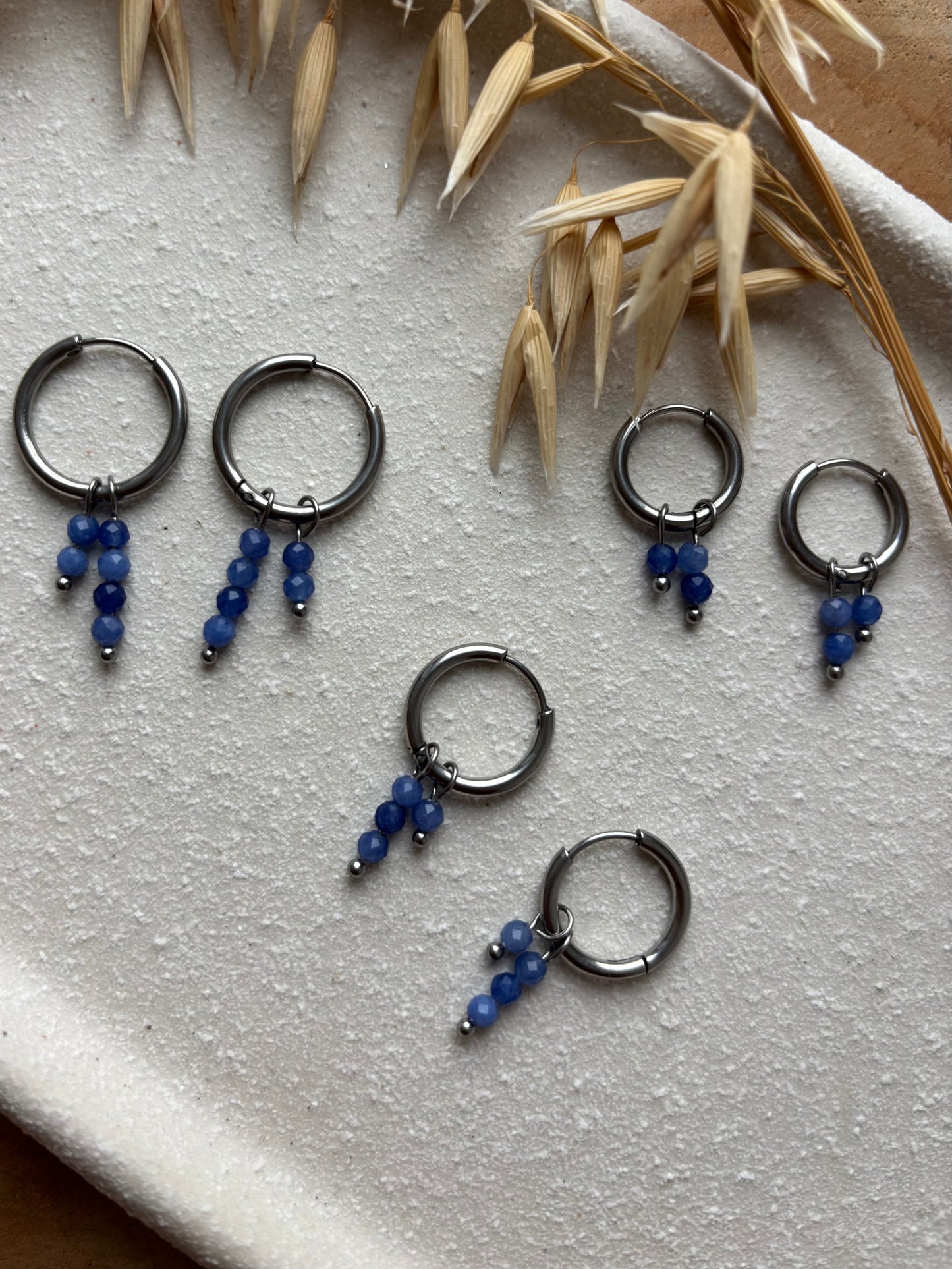 Oorbellen Mae Blauw s