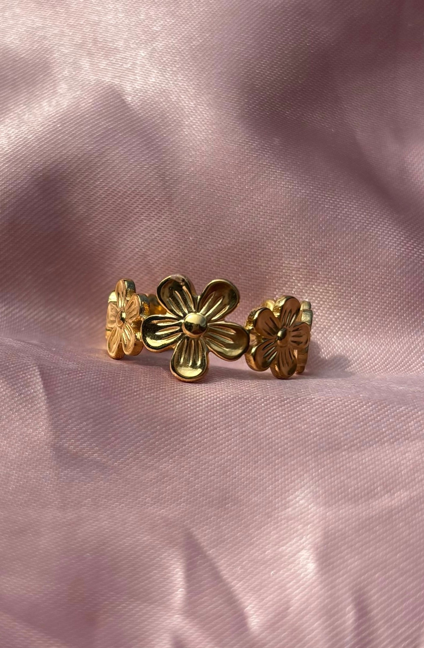 Trendy Ring van stainless steel – verstelbare ring voor een perfecte pasvorm, stijlvol en geschikt voor iedereen in het Goud