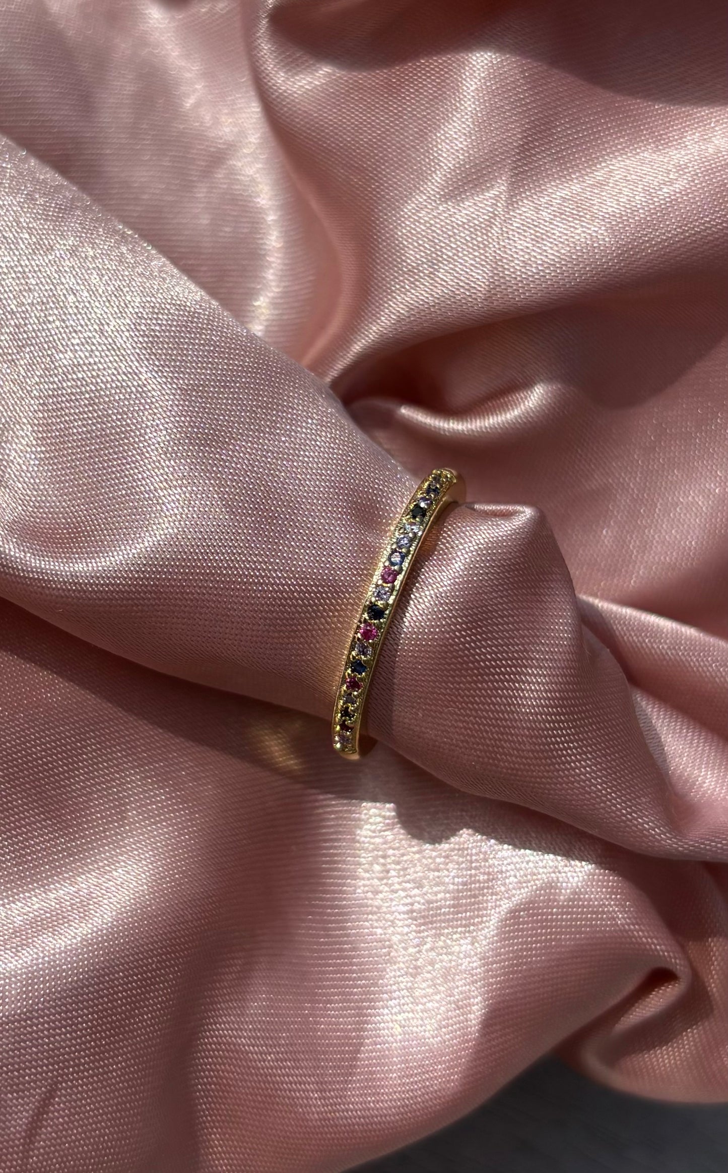 Trendy Ring van stainless steel – verstelbare ring voor een perfecte pasvorm, stijlvol en geschikt voor iedereen in het Goud