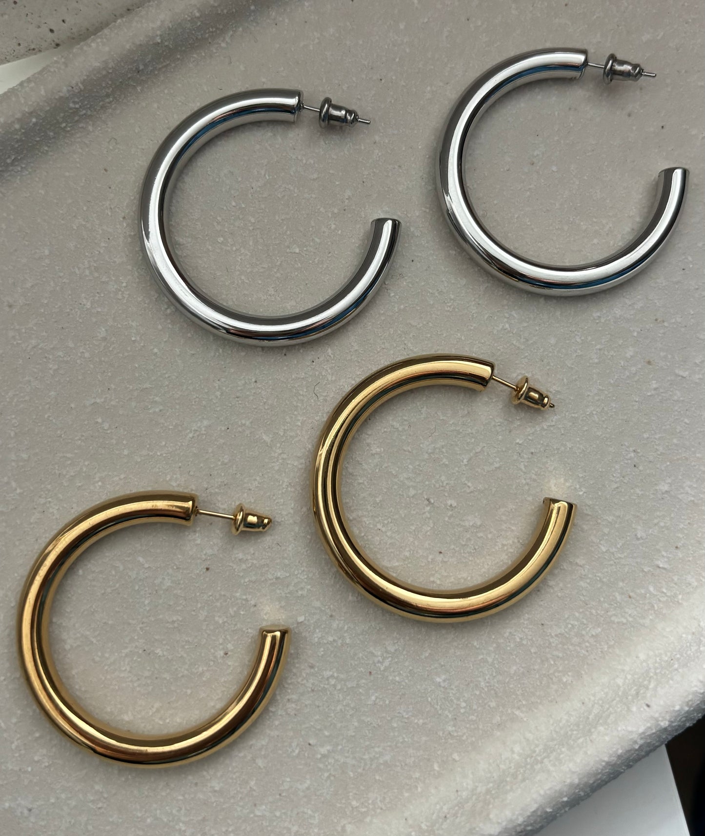 Oorbel hoops 40mm