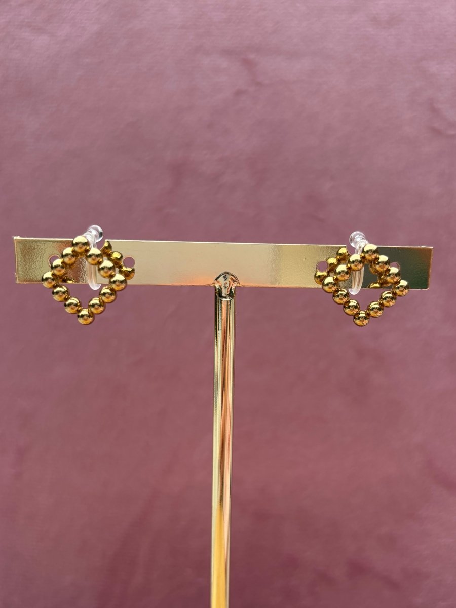 Trendy Goud Stainless Steel Clip Oorbel